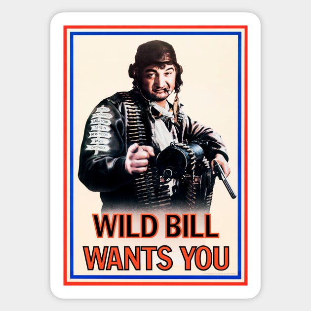 Wild Bill Wants You Sticker by Scum & Villainy